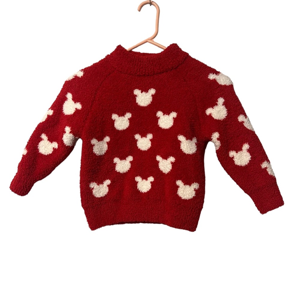 Hanna Andersson Mickey Mouse plush sweater